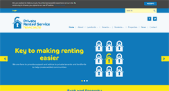 Desktop Screenshot of privaterentedservice.co.uk